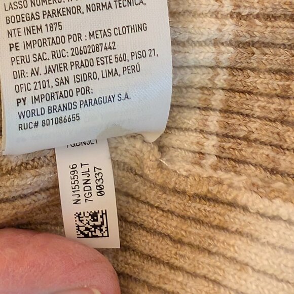 American Eagle Sweater Long Sleeve Cropped Wrap Knit Size XS - Picture 11 of 12